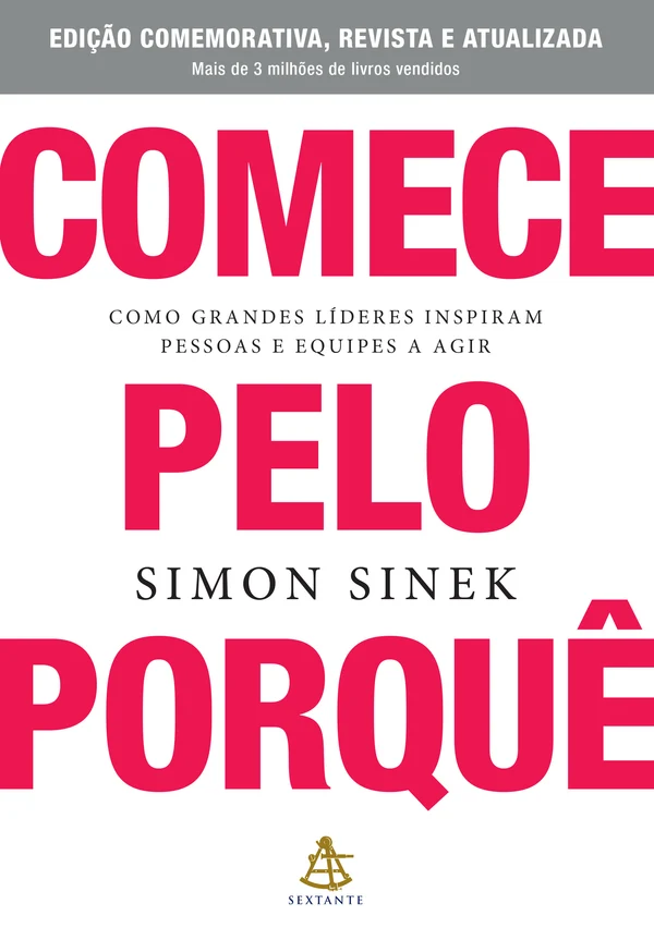 Capa de Comece pelo porquê, de Simon Sinek