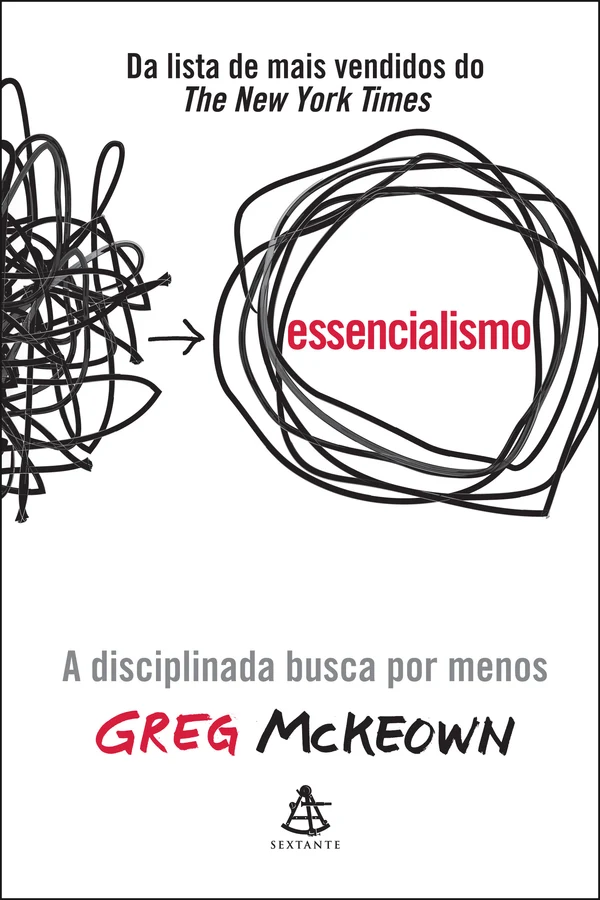 Capa de Essencialismo, de Greg McKeown