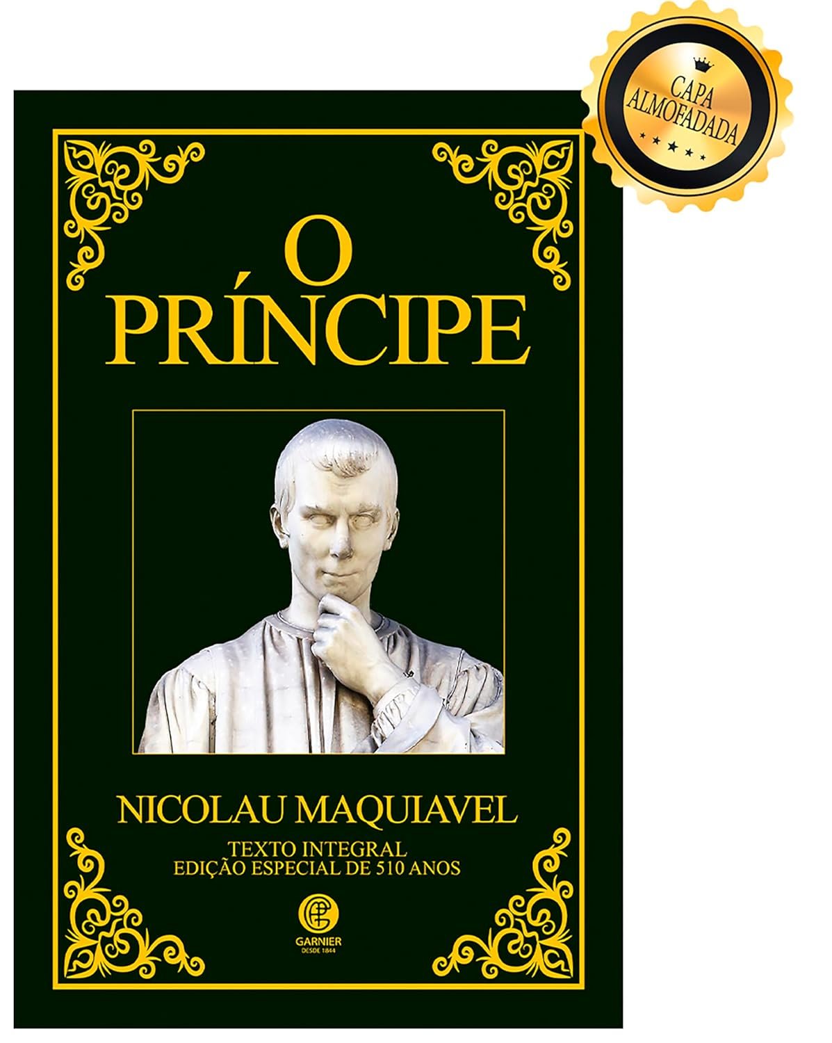 Capa de O Príncipe, de Nicolau Maquiavel