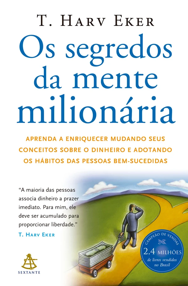 Capa de Os segredos da mente milionária, de T. Harv Eker