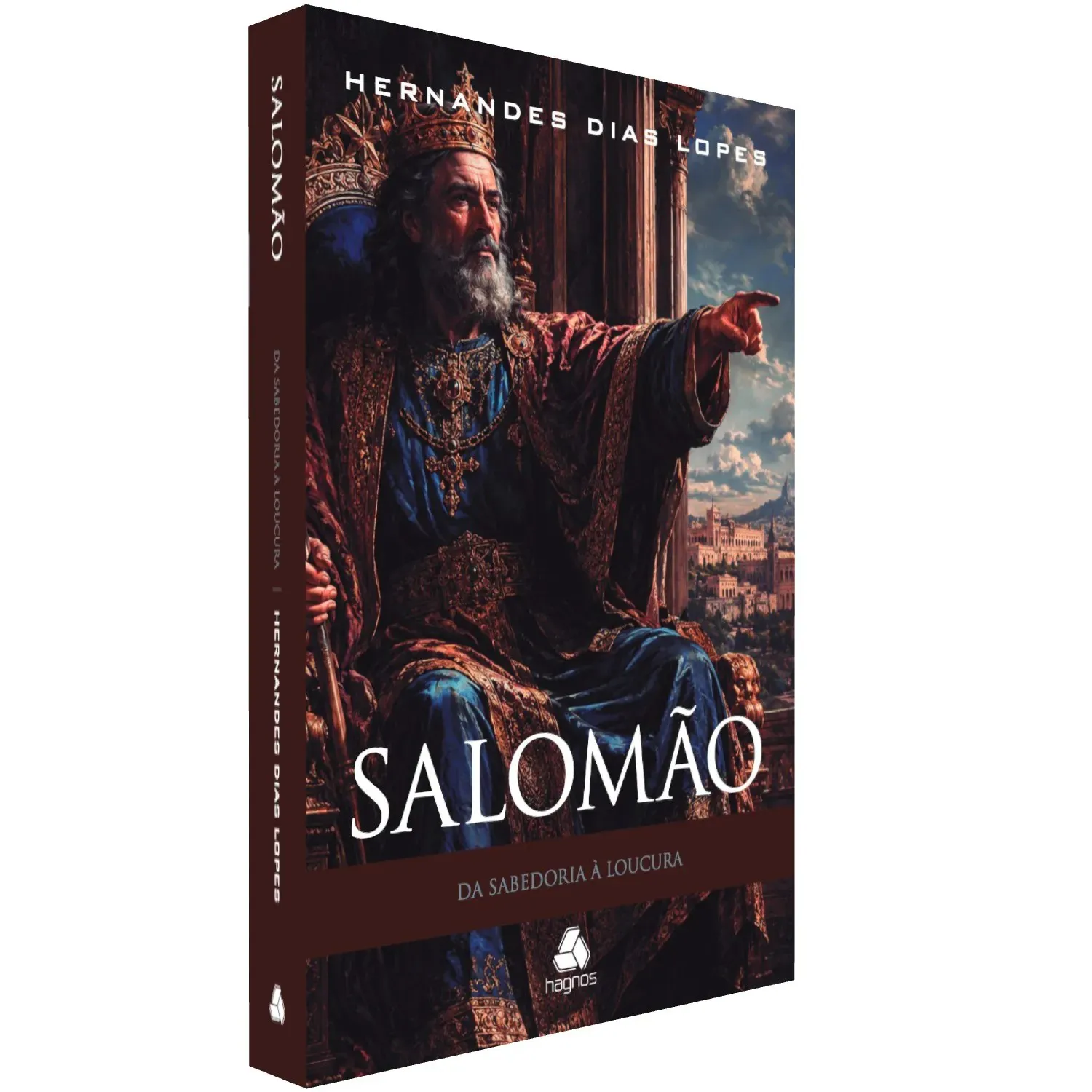 Capa de Salomão: Da sabedoria à loucura, de Hernandes Dias Lopes